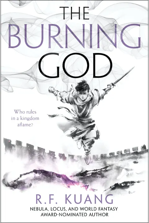 Cover of The Burning God